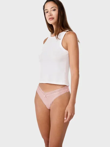 Стрінги Etam рожеві