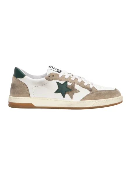 Sneakersy 2star skórzane białe