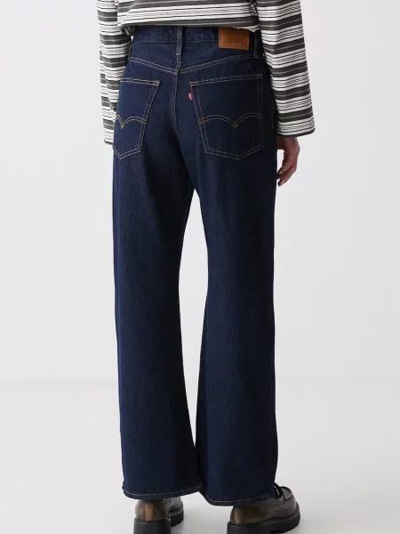 Levi's jeansy BAGGY DAD LASSO granatowe