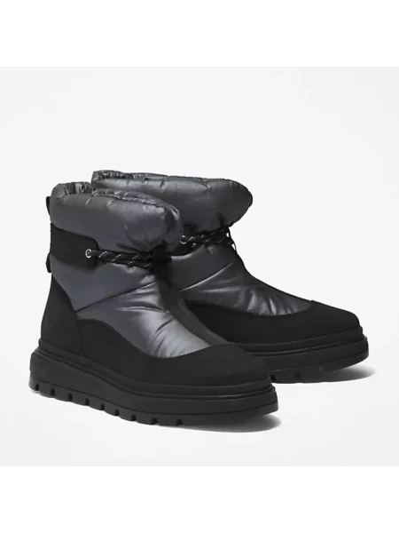 Botki Timberland skórzane czarne