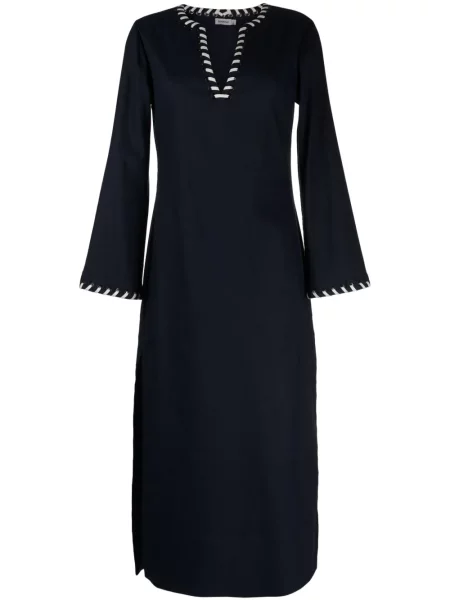 Sukienka midi Simkhai do kolan garniturowa niebieska