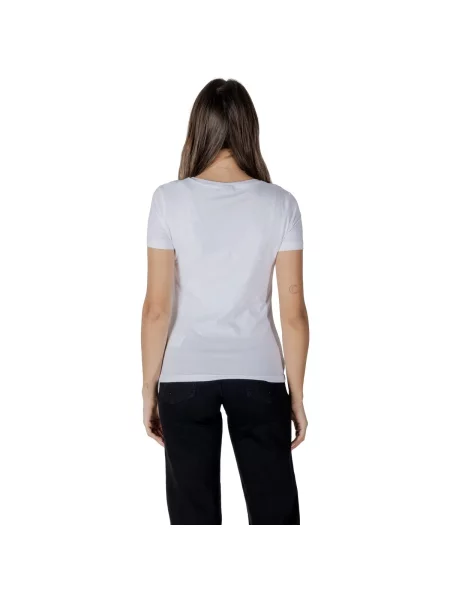 Tričko Emporio Armani Train Logo Series W Tee Ss Rn White XS bílé