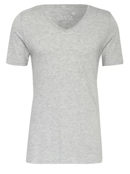 Juvia T-Shirt grau biała