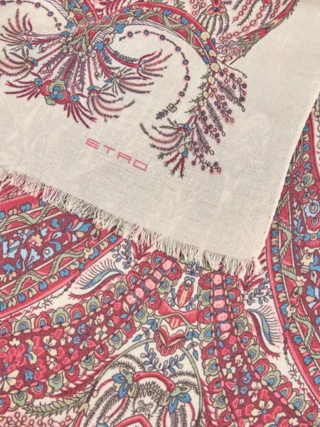 Fular Etro cu imagine cu model paisley