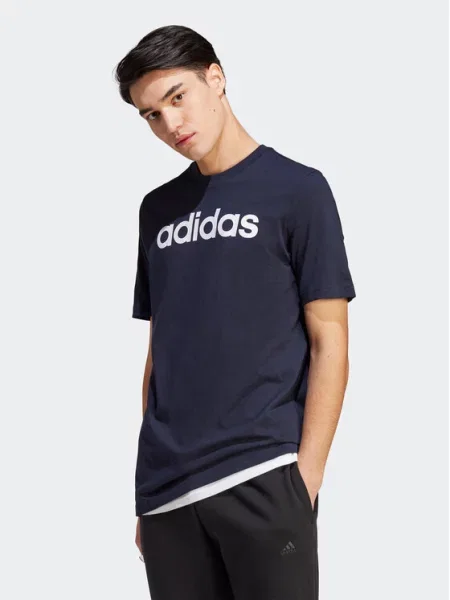 T-Shirt adidas μπλε