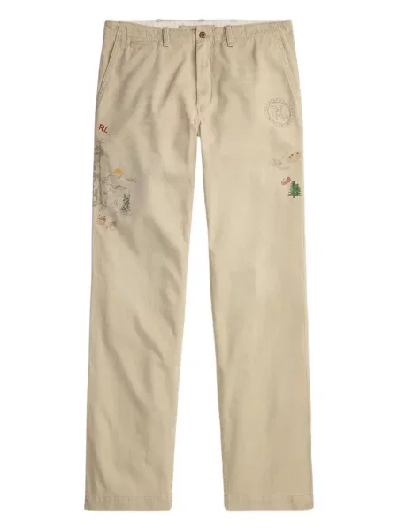 Ριγέ δερμάτινος κάλτσες Polo Ralph Lauren με κορδόνι μαύρο