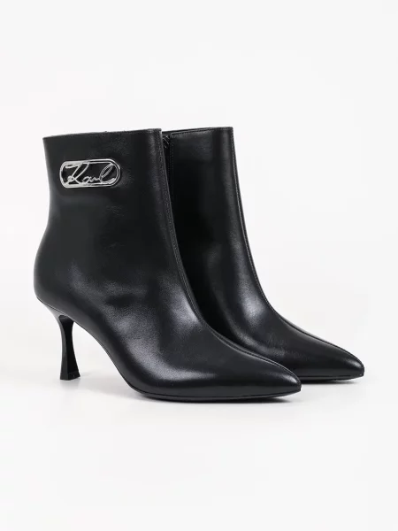 Karl Lagerfeld Botine Sienna' negru