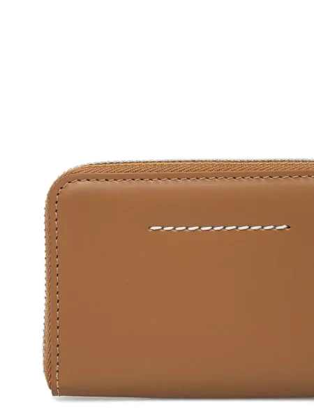 Portofel Mm6 Maison Margiela din piele maro