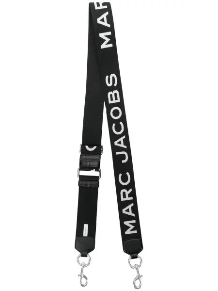 Torba za lančane priveznice Marc Jacobs s vezicama sa šljokicama s draperijom zlatna