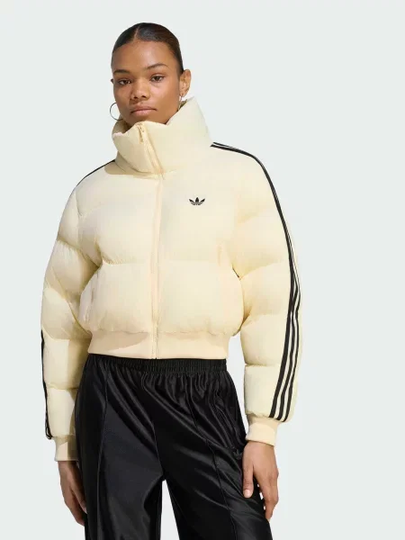 Демісезонна куртка adidas Adicolor комбінований верх жовтий