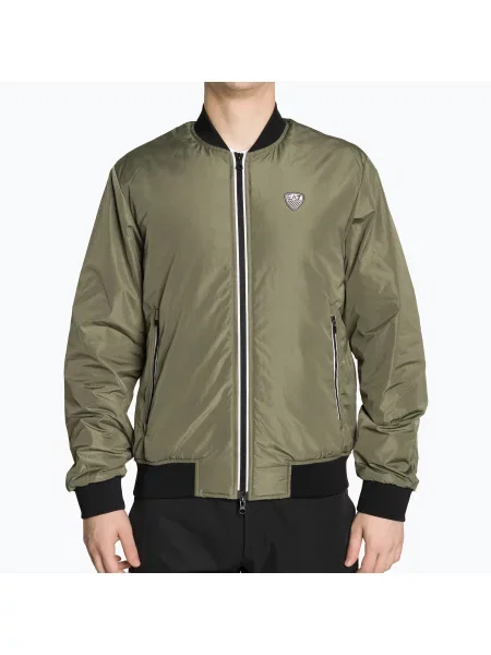 Férfi dzseki Emporio Armani Train Premium Shield beetle Train Premium Shield zöld