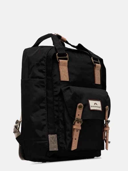 Однотонный большой рюкзак Doughnut черный