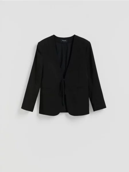 Reserved Sacou din lyocell negru
