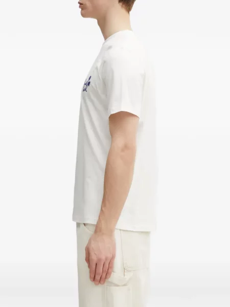 Scurt tricou Paul Smith cu imagine alb