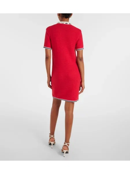 Rochie Valentino de lână roșu
