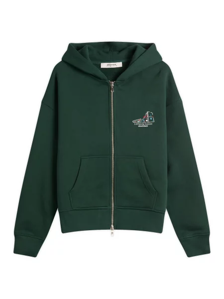 Bluza z kapturem Aboutblank zielona
