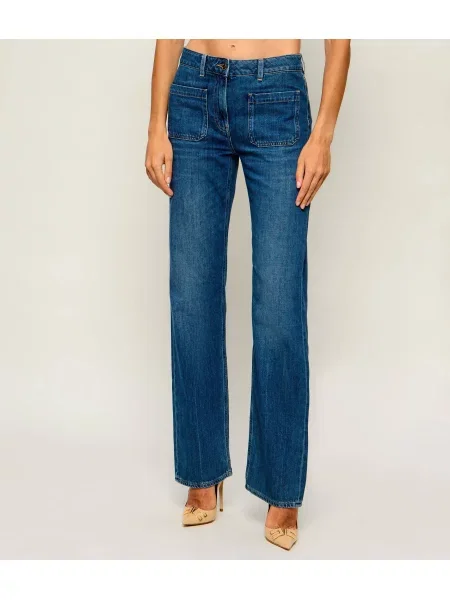 Elisabetta Franchi Blugi | Straight fit albastru