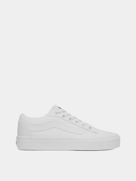 Дитячі Кеди низькі Vans VERO LS текстиль білий