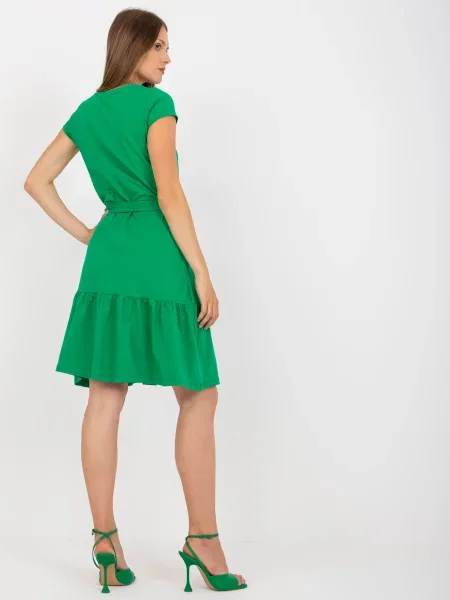 Rochie Fashionhunters de costum verde