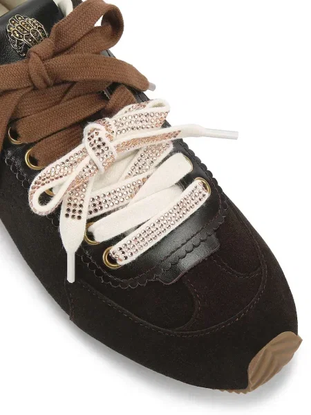 Kurt Geiger Sneakers tornacipő Islington | hasított bőr fekete