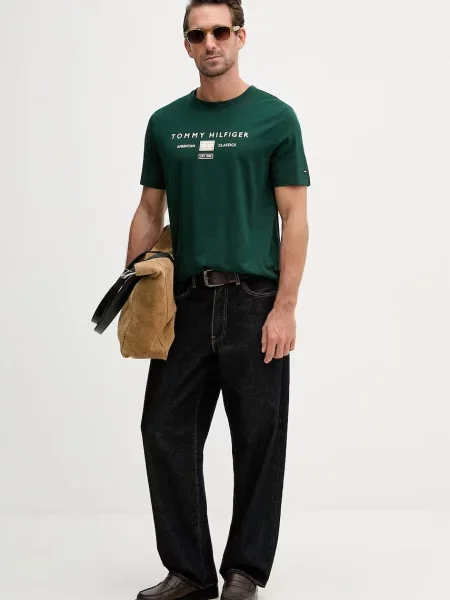 Tommy Hilfiger tričko zelené