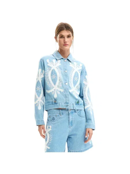 Geacă Desigual albastru