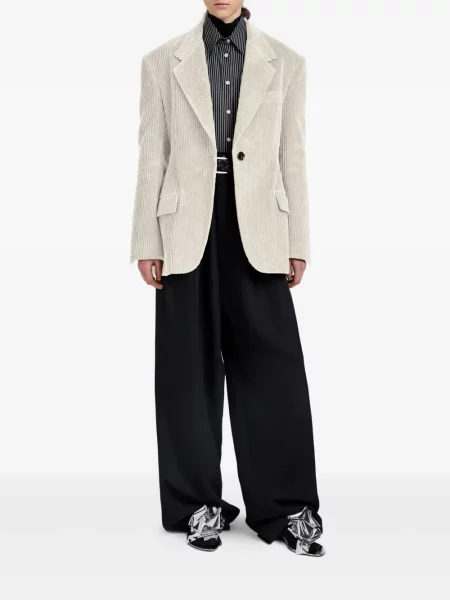 Sacou Proenza Schouler de catifea cord