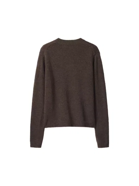 Sweter Maison Kitsune brązowy