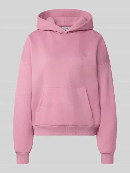 Bluza z kapturem z nadrukiem z logo i kieszenią kangurka Review