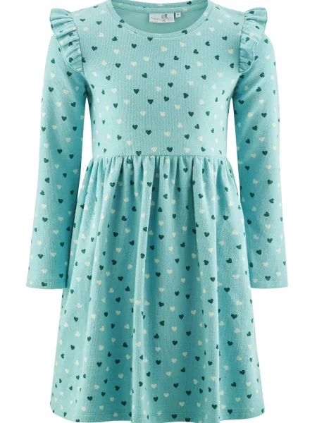 Happy girls Rochie deschis / albastru aqua / verde închis bej
