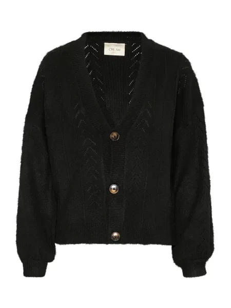 Cream Geacă tricotată Holiday' negru
