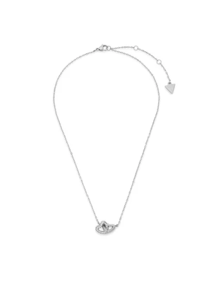 Guess lănțișor cu pandantiv pentru femei din oțel inoxidabil cu zirconiu cubic BELOVED