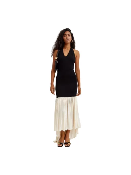 Sukienka maxi Nina Ricci czarna