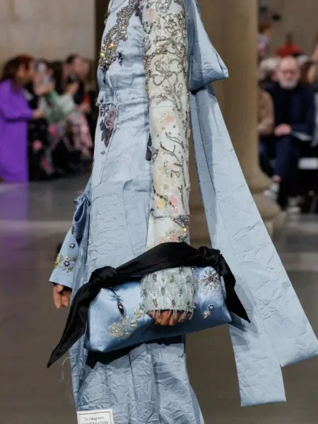 Geantă shopper Erdem albastru