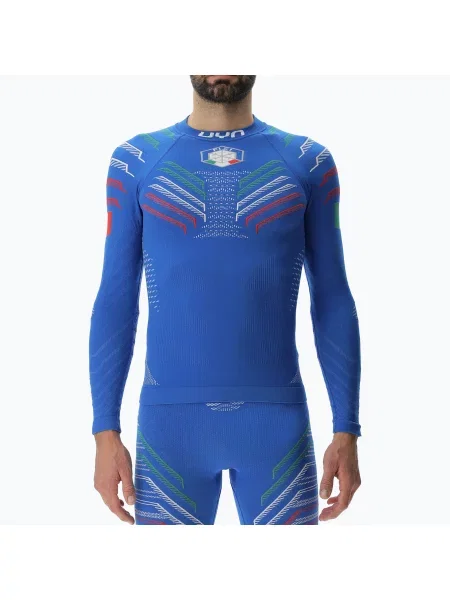 Мъжка термо риза UYN Natyon Италия синьо