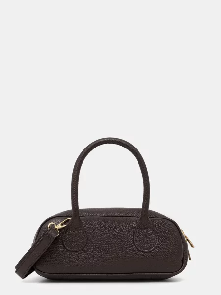 Geanta de piele Answear.lab din piele maro