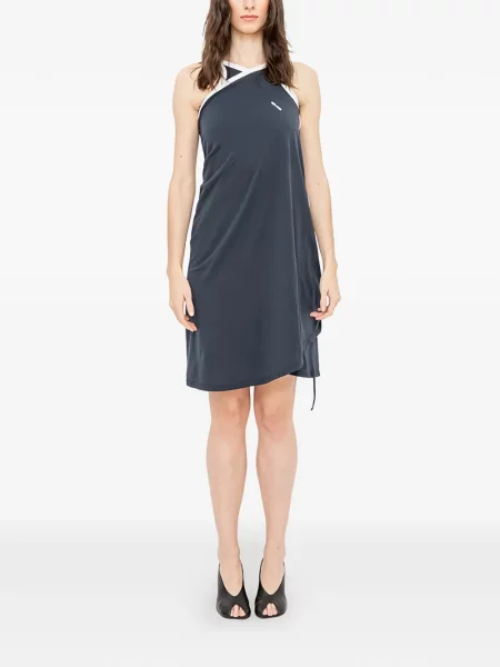 Rochie Façon Jacmin plic albastru