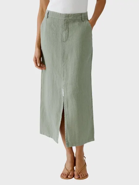 Спідниця Oui зелена