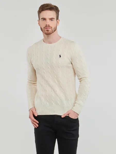 Dlhý polokošeľa Polo Ralph Lauren s dlhými rukávmi béžová