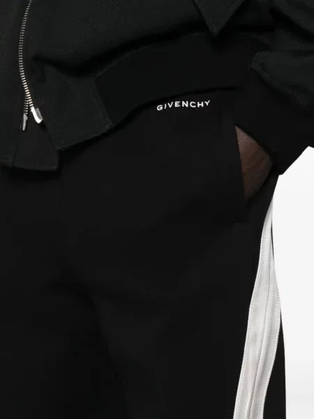 Pantaloni Givenchy cu dungi negru