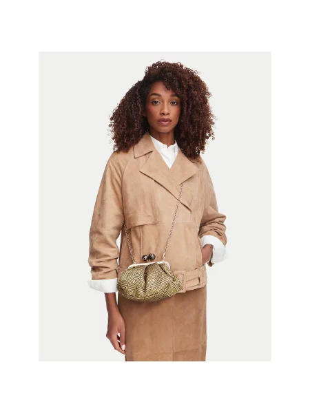 Weekend Max Mara Rankinė Italian Rootss geltona