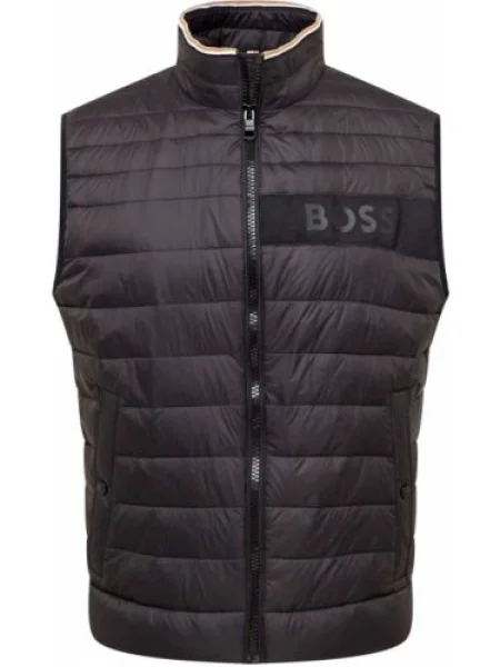 BOSS BLACK Vestă Darolan negru