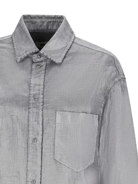 Kołnierzykowy koszula Darkpark szara