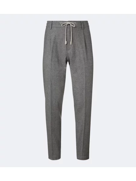 Pantaloni Eleventy de lână gri