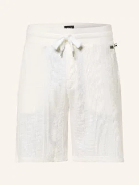Boss Szorty Od Piżamy Structure weiss białe