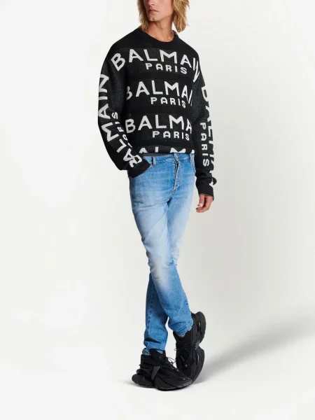 Džinsai Balmain mėlyna