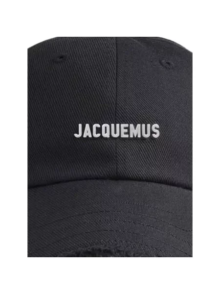 Czapka z daszkiem Jacquemus czarna
