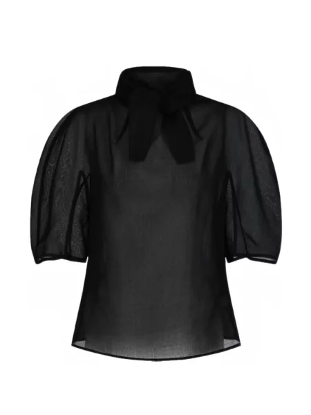 Gulerat top Amomento negru