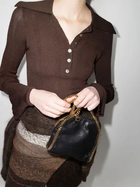 Mini rankinė Stella Mccartney juoda