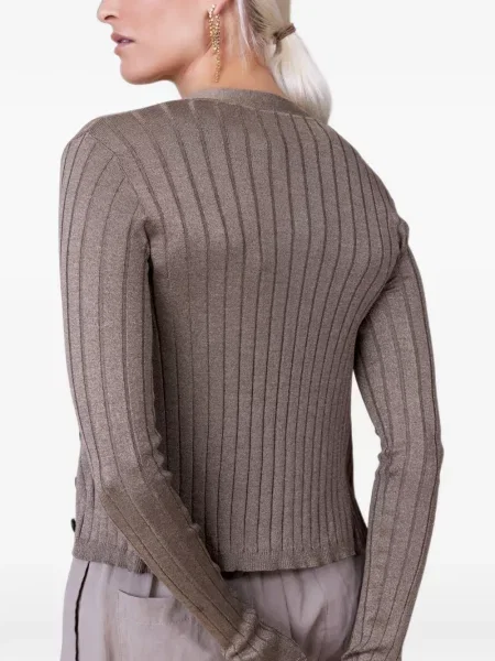 Cardigan Brunello Cucinelli maro
